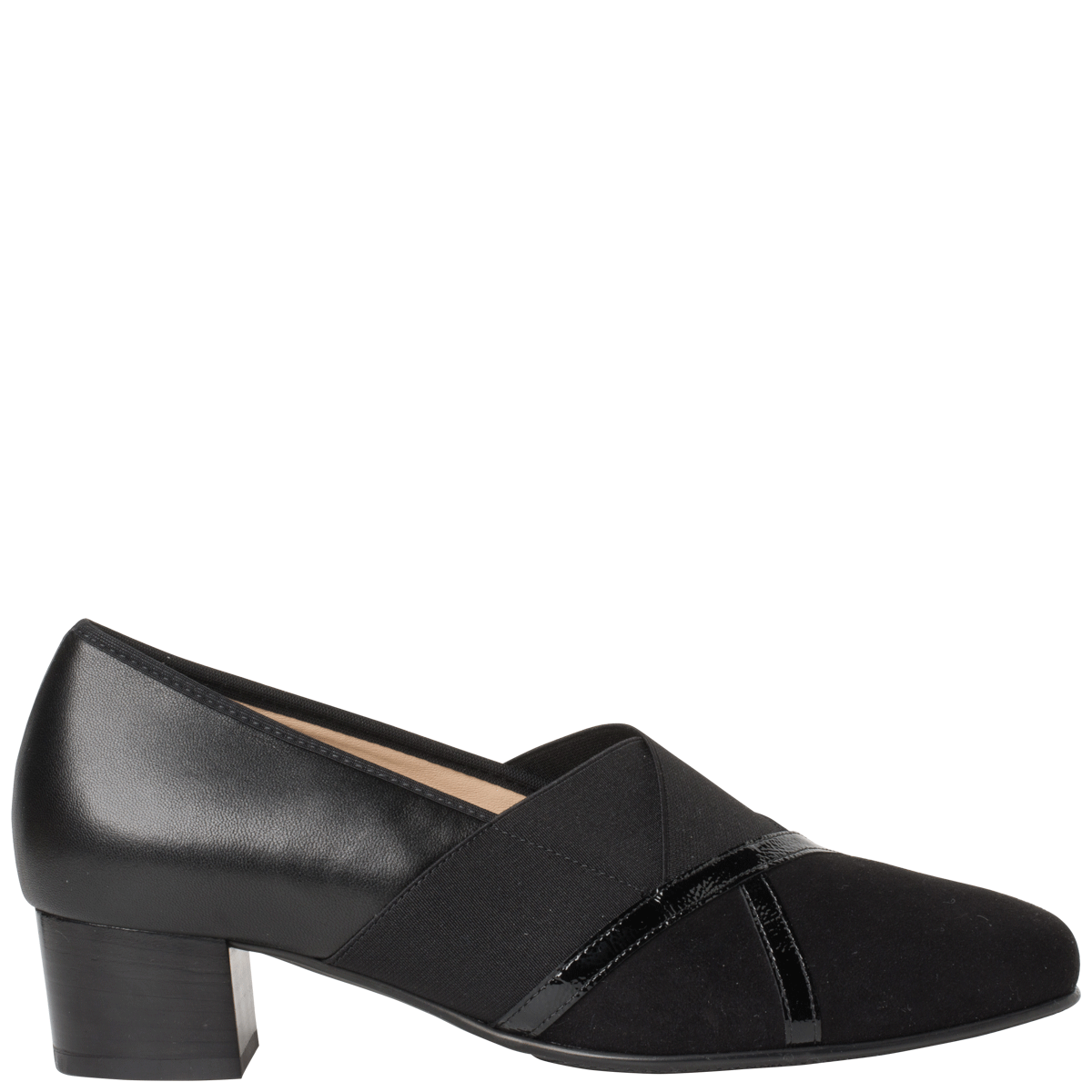 Hassia fits slightly shorter Black