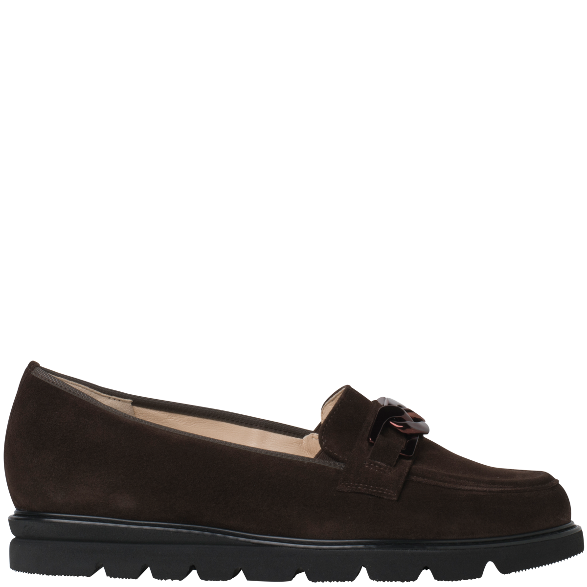 Hassia fits slightly shorter Brown