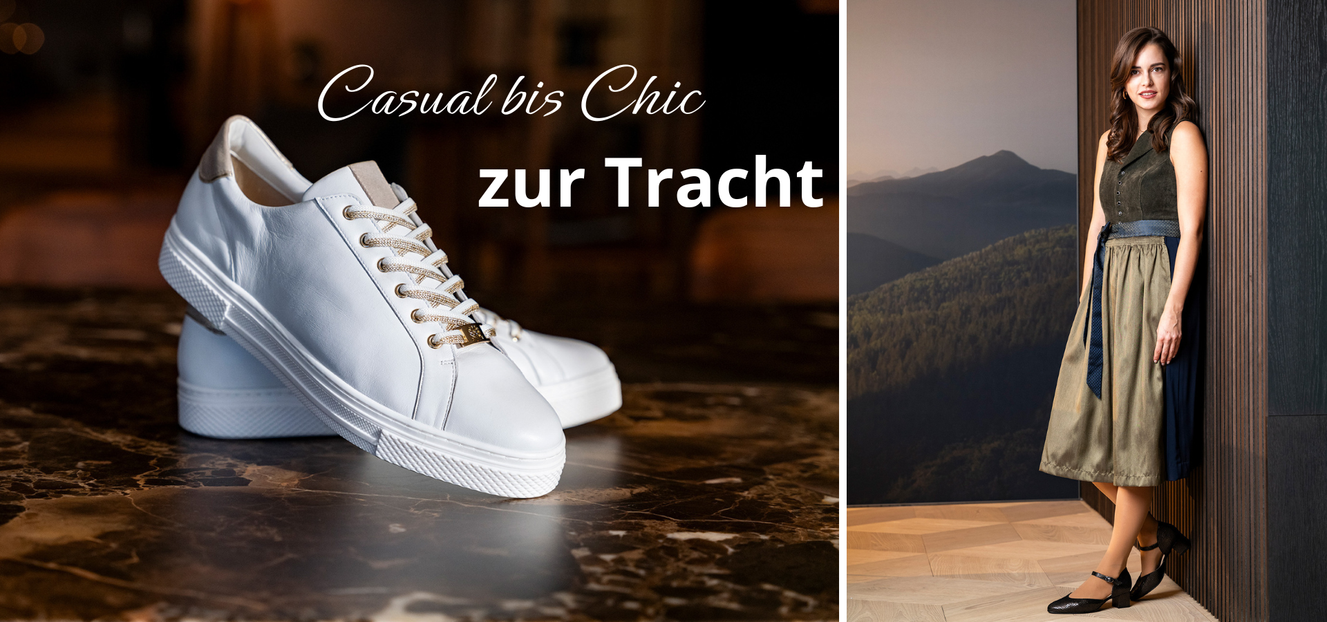 Casual bis chic: Hassia Sneaker, Pumps und Loafer zur Tracht