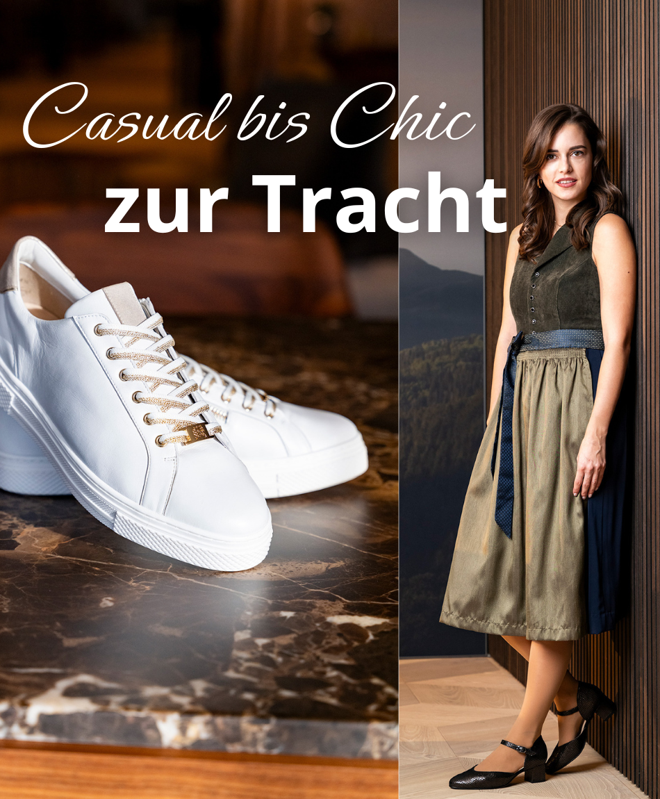 Casual bis chic: Hassia Sneaker, Pumps und Loafer zur Tracht
