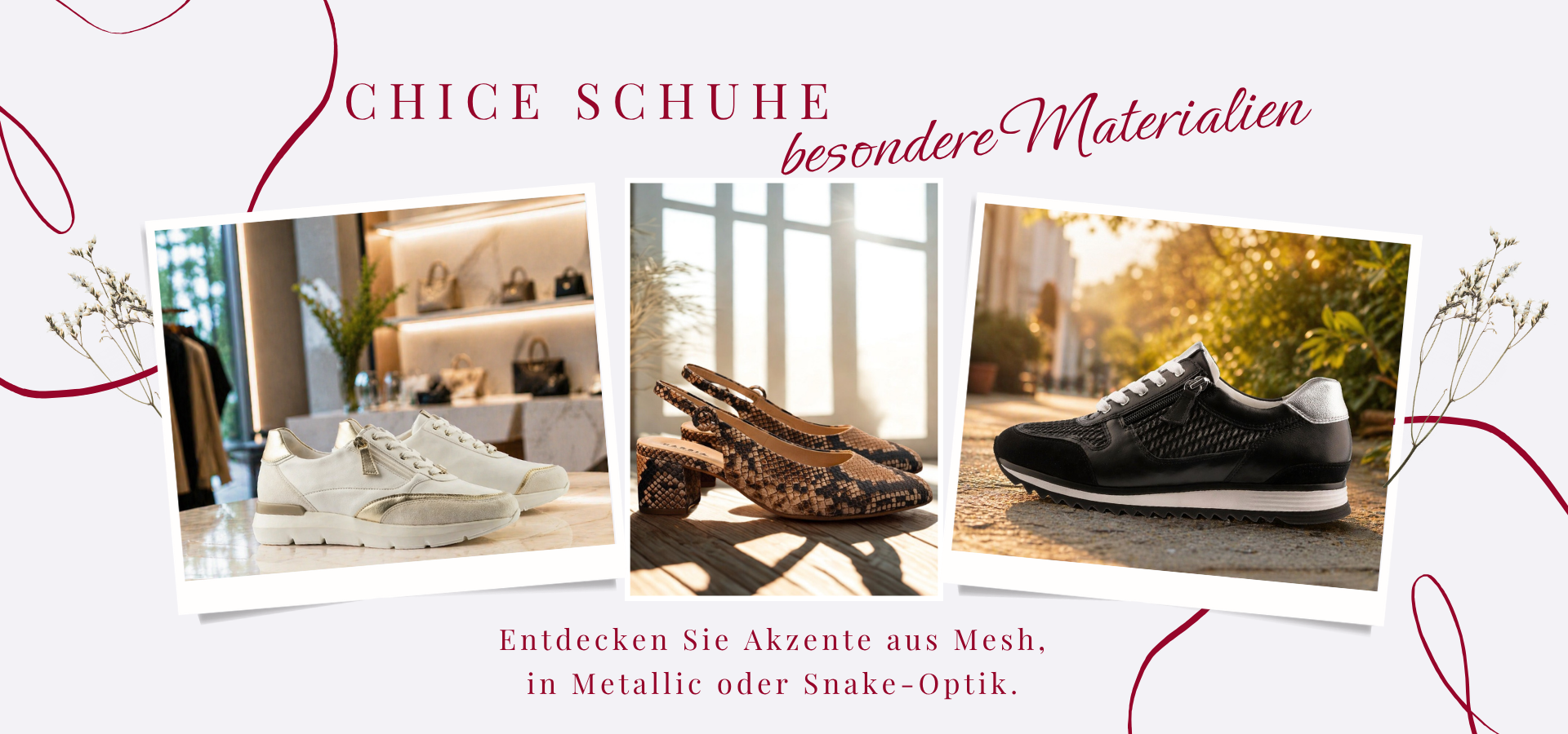 Chice und komfortable Schuhe f&uuml;r den Fr&uuml;hling