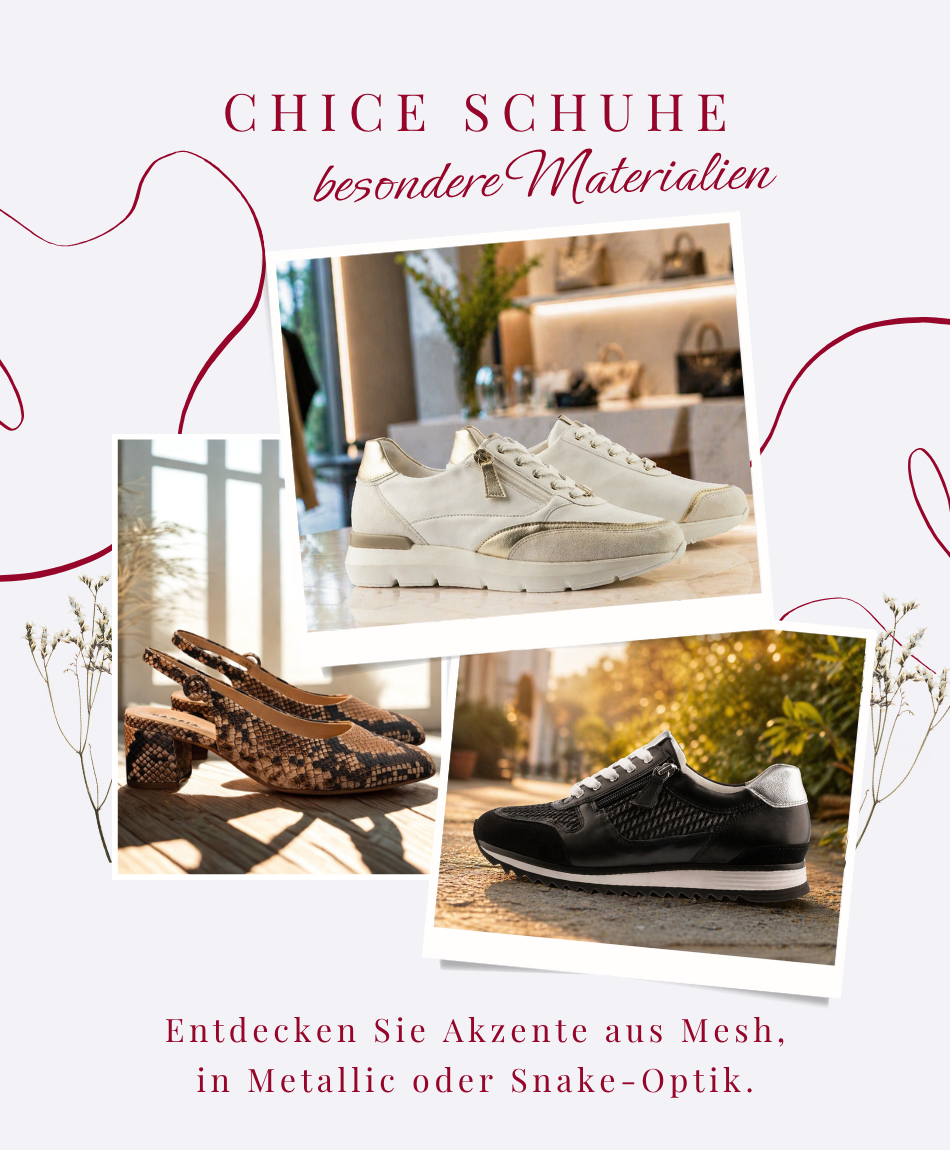Chice und komfortable Schuhe f&uuml;r den Fr&uuml;hling